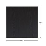 ΕΠΙΦΑΝΕΙΑ ΤΡΑΠΕΖΙΟΥ 272 WERZALIT 80X80 ΣΕ WENGE ΧΡΩΜΑ HM5231.03-2