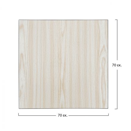 ΕΠΙΦΑΝΕΙΑ ΤΡΑΠΕΖΙΟΥ ΑΠΟ MDF 70Χ70 εκ. HM8438.03 ΔΡΥΣ ΜΑΥΡΟ-2