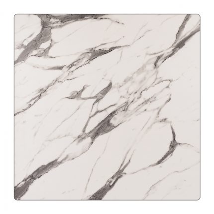 ΕΠΙΦΑΝΕΙΑ ΤΡΑΠΕΖΙΟΥ HPL HM5837.11 MARBLE WHITE-GREY 60x60 εκ. ΠΑΧΟΥΣ 12mm.