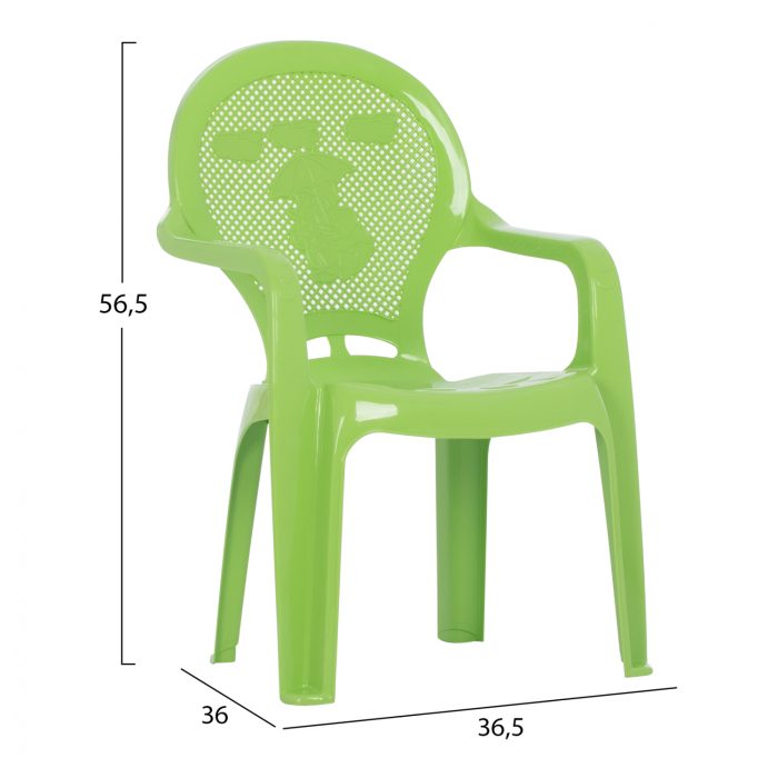 ΚΑΡΕΚΛΑΚΙ ΠΑΙΔΙΚΟ HM5824.03 ΠΡΑΣΙΝΗ 36.5x36.5x56.5Υεκ.-2