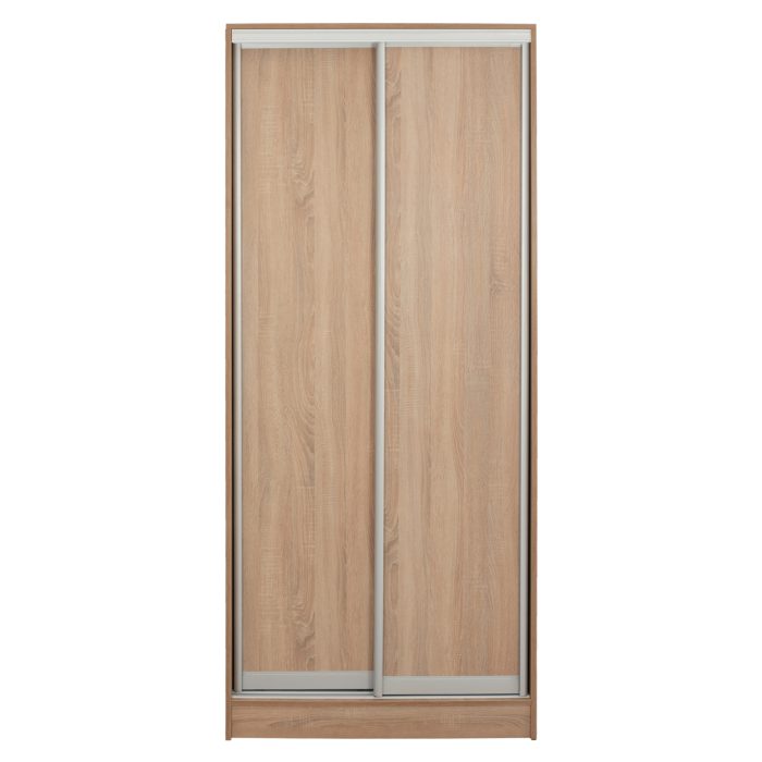 ΝΤΟΥΛΑΠΑ ΣΥΡΟΜΕΝΗ ADLER ΜΕΛΑΜΙΝΗΣ 90x45x210Yεκ. SONAMA OAK 2ΦΥΛΛΗ HM2436.01-3