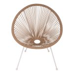 ΠΟΛΥΘΡΟΝΑ ACAPULCO Τ. ΦΩΛΙΑ ΜΕΤΑΛΛΟ ΛΕΥΚΟ ΜΕ TWISTED WICKER HM5871.02 70x73x79 εκ.-3