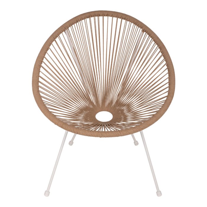 ΠΟΛΥΘΡΟΝΑ ACAPULCO Τ. ΦΩΛΙΑ ΜΕΤΑΛΛΟ ΛΕΥΚΟ ΜΕ TWISTED WICKER HM5871.02 70x73x79 εκ.-3