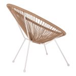 ΠΟΛΥΘΡΟΝΑ ACAPULCO Τ. ΦΩΛΙΑ ΜΕΤΑΛΛΟ ΛΕΥΚΟ ΜΕ TWISTED WICKER HM5871.02 70x73x79 εκ.-5