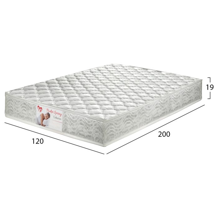 ΣΤΡΩΜΑ POCKET SPRING 120x200 ΔΙΠΛΗΣ ΟΨΗΣ HM309.08 HOMEMARKT-2