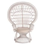 ΠΟΛΥΘΡΟΝΑ ROYAL PEACOCK HM9342.02 RATTAN ΣΕ ΛΕΥΚΟ-ΜΑΞΙΛΑΡΙ ΛΕΥΚΟ 114x72x150Yεκ.-3