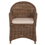 ΠΟΛΥΘΡΟΝΑ ΜΕ ΕΚΡΟΥ ΜΑΞΙΛΑΡΙ KEYLA HM9536 ΚΑΦΕ RATTAN 63x65x87Υεκ.-3