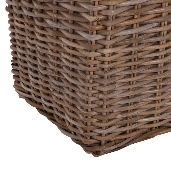 ΣΕΤ ΔΙΑΚΟΣΜΗΤΙΚΑ ΚΑΛΑΘΙΑ KATER HM9657 4ΤΜΧ ΑΠΟ KUBU RATTAN ΣΕ ΓΚΡΙ 52x52x50-57Υεκ.-7