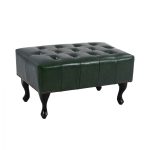 ΤΑΜΠΟΥΡΕ ΥΠΟΠΟΔΙΟ ΚΥΠΑΡΙΣΣΙ PU T.CHESTERFIELD EMMA 80x45x39Y εκ.HM226.08