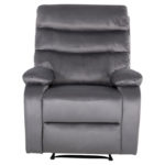ΠΟΛΥΘΡΟΝΑ RELAX YASUMU HM9783.01 ΓΚΡΙ ΒΕΛΟΥΔΟ 80x93x100Υεκ.-3