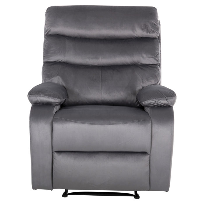 ΠΟΛΥΘΡΟΝΑ RELAX YASUMU HM9783.01 ΓΚΡΙ ΒΕΛΟΥΔΟ 80x93x100Υεκ.-3