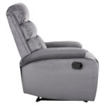 ΠΟΛΥΘΡΟΝΑ RELAX YASUMU HM9783.01 ΓΚΡΙ ΒΕΛΟΥΔΟ 80x93x100Υεκ.-4