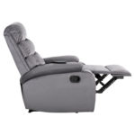 ΠΟΛΥΘΡΟΝΑ RELAX YASUMU HM9783.01 ΓΚΡΙ ΒΕΛΟΥΔΟ 80x93x100Υεκ.-5