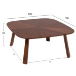 ΤΡΑΠΕΖΙ ΣΑΛΟΝΙΟΥ RINER HM9738 MDF ΜΕ ΚΑΠΛΑΜΑ ΚΑΡΥΔΙΑΣ 100x100x45Yεκ.-2