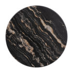 ΕΠΙΦΑΝΕΙΑ ΤΡΑΠΕΖΙΟΥ Φ60Χ2.5εκ. 5787 WERZALIT BLACK GOLD MARBLE HM5227.15