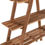 ΒΙΒΛΙΟΘΗΚΗ STAM HM7895 TEAK ΞΥΛΟ ΣΕ ΦΥΣΙΚΟ ΧΡΩΜΑ 120x33x180Y εκ.-4