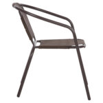 ΠΟΛΥΘΡΟΝΑ ΕΞ.ΧΩΡΟΥ LEDAN HM5977.02 ΜΕΤΑΛΛO & TEXTILENE ΚΑΦΕ 55x58x72Υεκ.-4