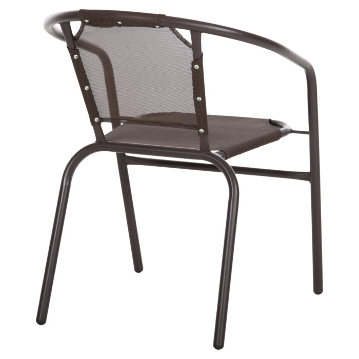 ΠΟΛΥΘΡΟΝΑ ΕΞ.ΧΩΡΟΥ LEDAN HM5977.02 ΜΕΤΑΛΛO & TEXTILENE ΚΑΦΕ 55x58x72Υεκ.-5
