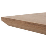 ΤΡΑΠΕΖΙ PAOLO HM9853 MDF ΜΕ ΚΑΠΛΑΜΑ ΦΡΑΞΙΝΟΥ-ΠΟΔΙΑ RUBBERWOOD-ΦΥΣΙΚΟ 180x90x75Yεκ-6