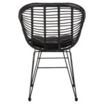 ΠΟΛΥΘΡΟΝΑ ΜΕ ΜΑΞΙΛΑΡΙ ΜΕΤΑΛΛΙΚΗ ALLEGRA HM5450.32 ΜΕ WICKER ΜΑΥΡΟ 58x59x82Υεκ.-6