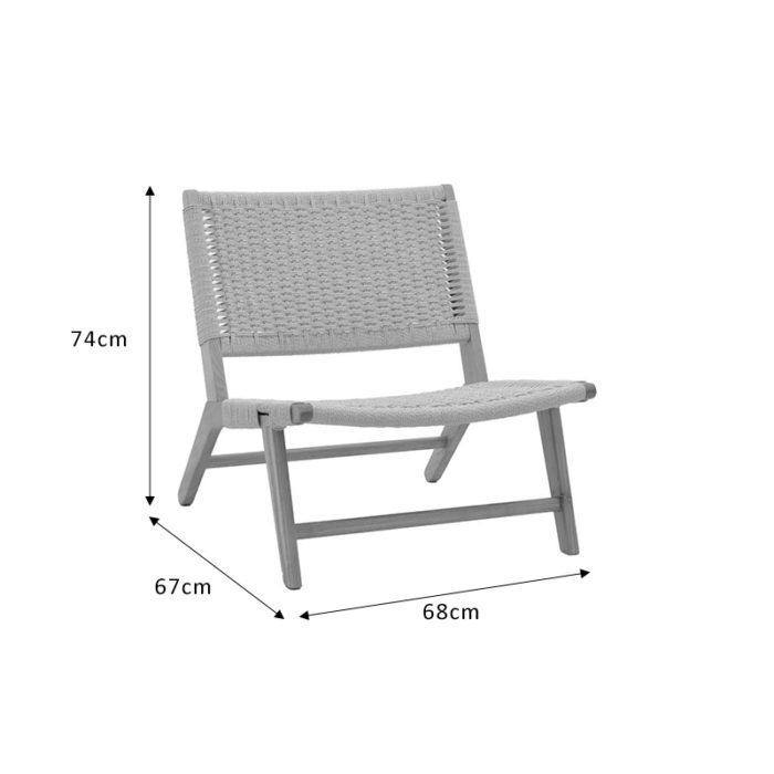 Πολυθρόνα Filippo pakoworld ξύλο οξιάς φυσικό-έδρα χρώμα φυσικό σχοινί 68x72x74εκ-4