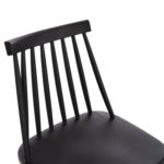ΣΚΑΜΠΟ ΜΠΑΡ ΨΗΛΟ VANESSA HM8459.12 ΜΑΥΡΟ PP & ΜΑΥΡΑ ΜΕΤΑΛ.ΠΟΔΙΑ 47x48