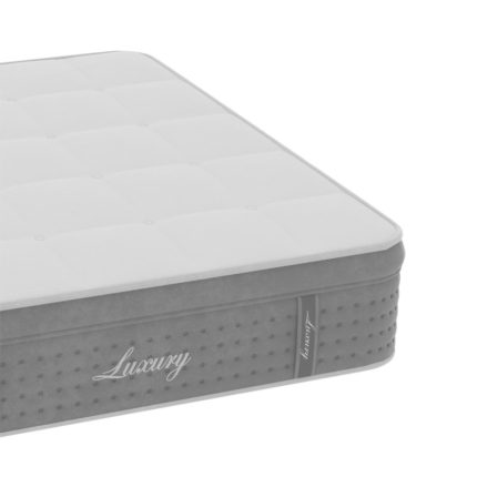 Στρώμα Luxury pakoworld pocket spring+gel memory foam+latex 34-36cm 160x200εκ