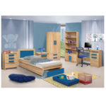 ΚΡΕΒΑΤΙ ΜΕ ΣΥΡΤΑΡΙ PLAYROOM HM330.01 SONAMA-ΣΙΕΛ 90Χ190εκ.-3