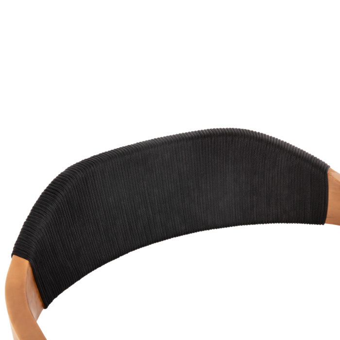 ΠΟΛΥΘΡΟΝΑ RIMINI HM9867.02 ΞΥΛΟ TEAK ΦΥΣΙΚΟ-ΜΑΥΡΟ ΣΧΟΙΝΙ & PU ΚΑΘΙΣΜΑ 60x61x76Υεκ.-7