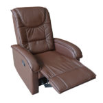 ΠΟΛΥΘΡΟΝΑ RELAX ΜΕ ΜΗΧΑΝΙΣΜΟ MASSAGE ROCCA HM0026.03 PU ΚΑΦΕ ΣΚΟΥΡΟ 80x96x97 εκ.-3