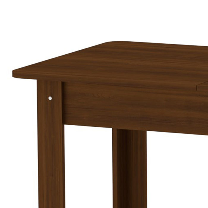 Τραπέζι Quiin pakoworld επεκτεινόμενο καρυδί 120-174x70x73.5εκ-2