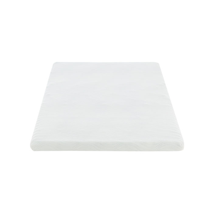 Ανώστρωμα Casmeriane pakoworld roll pack λευκό ύφασμα-memory foam 100x200x5εκ