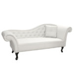 ΑΝΑΚΛΙΝΔΡΟ T.CHESTERFIELD NIOVI HM3008.02 PU ΛΕΥΚΟ ΔΕΞΙ ΜΠΡΑΤΣΟ 190x61x84Yεκ.-2