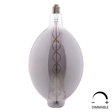 ΛΑΜΠΤΗΡΑΣ LED FILAMENT 8W E27 3000K SMOKE DIMMABLE HM4051.03