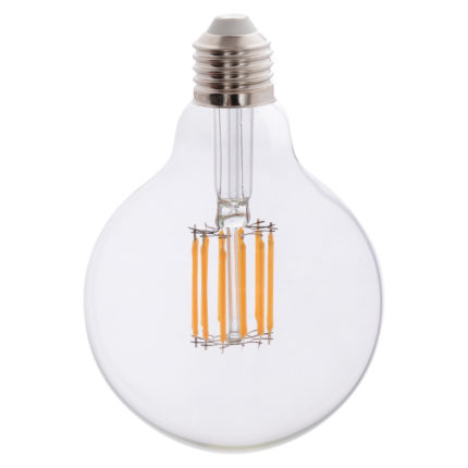 ΛΑΜΠΤΗΡΑΣ GLOBO LED FILAMENT 12W E27 3000K ΔΙΑΦΑΝΟΣ HM4049.01