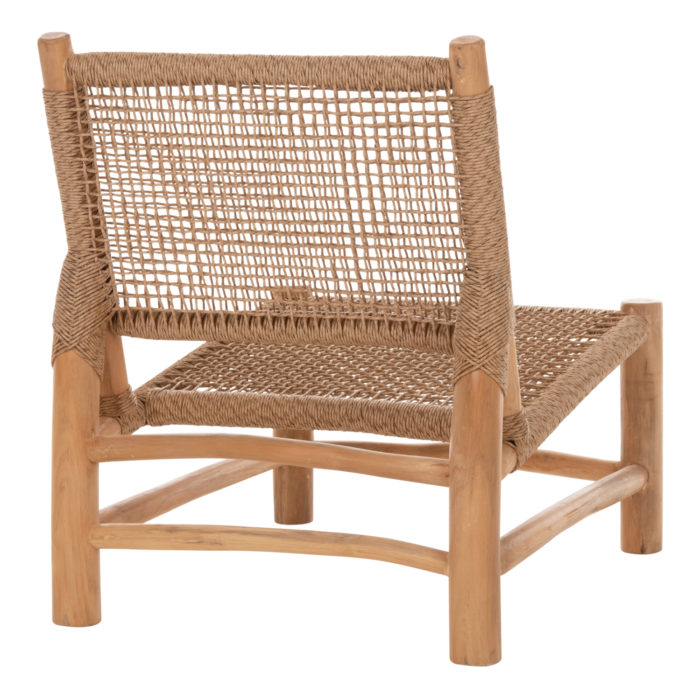 ΚΑΡΕΚΛΑ LONDER HM5986 ΞΥΛΟ TEAK ΣΕ ΦΥΣΙΚΟ ΚΑΙ ΣΥΝΘΕΤΙΚΟ RATTAN 63x77x77Υεκ.-5