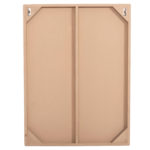 ΠΙΝΑΚΑΣ ΟΡΘΟΓΩΝΙΟΣ ΣΕΙΡΑ SANTORINI HM4521 MDF ΣΕ ΜΠΕΖ ΧΡΩΜΑ 60x4(πάχος)x80Υεκ.-6