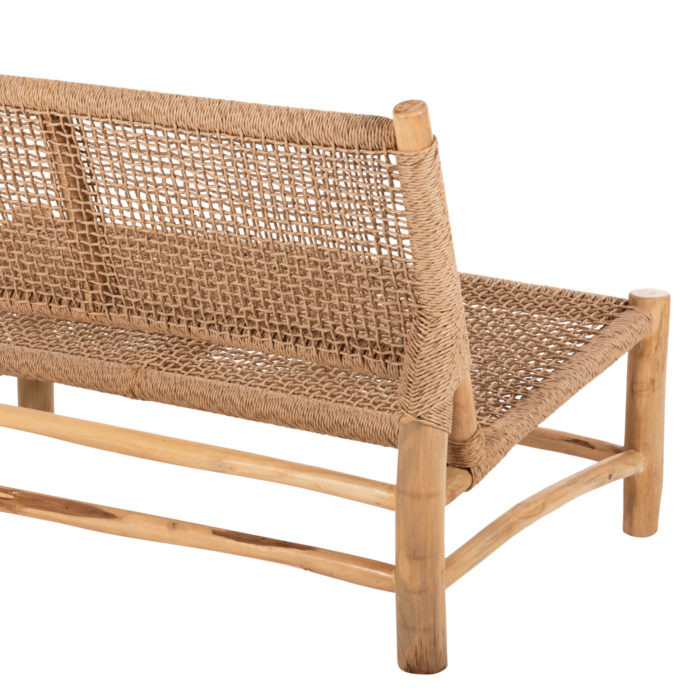 ΣΑΛΟΝΙ ΕΞΩΤ. ΧΩΡΟΥ 4ΤΜΧ LONDER HM11957 ΜΑΣΙΦ TEAK-ΣΥΝΘ.RATTAN-ΦΥΣΙΚΟ-7