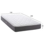 ΣΤΡΩΜΑ DREAMTOPIA ΣΕΙΡΑ LULLABY ALOE VERA HM655.120 BONNELL SPRING 120x200x20Y εκ.-2