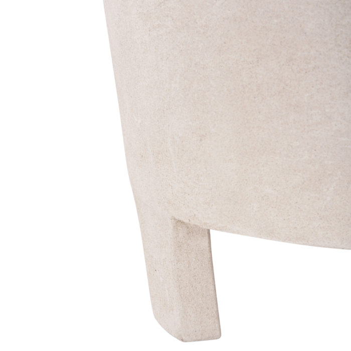 ΤΡΑΠΕΖΙ ΣΑΛΟΝΙΟΥ ΣΕΙΡΑ SANTORINI HM18053 MDF ΣΕ ΥΠΟΛΕΥΚΟ ΧΡΩΜΑ 54x61x40