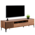 ΕΠΙΠΛΟ ΤΗΛΕΟΡΑΣΗΣ ΣΕΙΡΑ HARRY HM18008.01 ΜΕΛΑΜΙΝΗ ΦΥΣΙΚΟ ΞΥΛΟΥ-ΜΑΥΡΟ 200x40x47