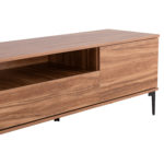 ΕΠΙΠΛΟ ΤΗΛΕΟΡΑΣΗΣ ΣΕΙΡΑ HARRY HM18008.01 ΜΕΛΑΜΙΝΗ ΦΥΣΙΚΟ ΞΥΛΟΥ-ΜΑΥΡΟ 200x40x47