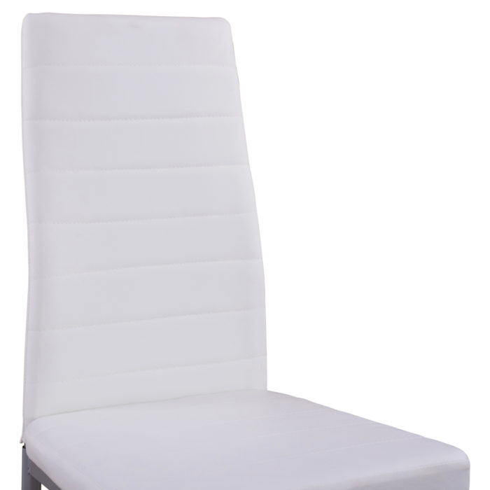 ΚΑΡΕΚΛΑ ΜΕΤΑΛΛΙΚΗ LADY HM0037.11 ΛΕΥΚΟ PU ΜΕΤΑΛΛΙΚΟ ΣΚΕΛΕΤΟ K/D 40x48x95 εκ.-7