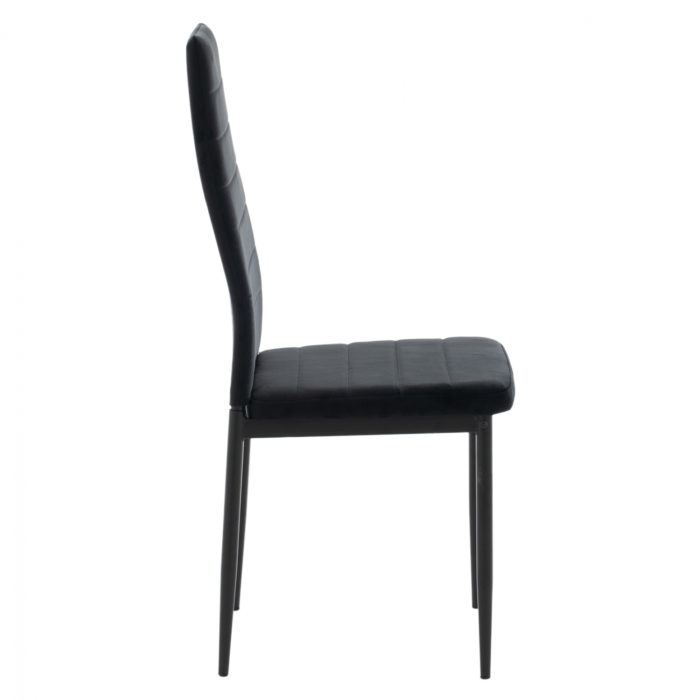 ΚΑΡΕΚΛΑ ΜΕΤΑΛΛΙΚΗ LADY HM0037.34 ΜΑΥΡΟ ΒΕΛΟΥΔΟ ME ΜΕΤΑΛΛΙΚΟ ΣΚΕΛΕΤΟ K/D-4