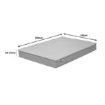 Στρώμα Nemesis pakoworld pocket spring roll pack διπλής όψης aloe vera 20-22cm 140x200εκ-2