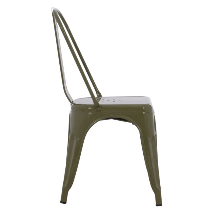 ΚΑΡΕΚΛΑ ΜΕΤΑΛΛΙΚΗ MELITA-PRO HM8641.43 ΣΕ DARK OLIVE GREEN 43x50x82Υεκ.-4