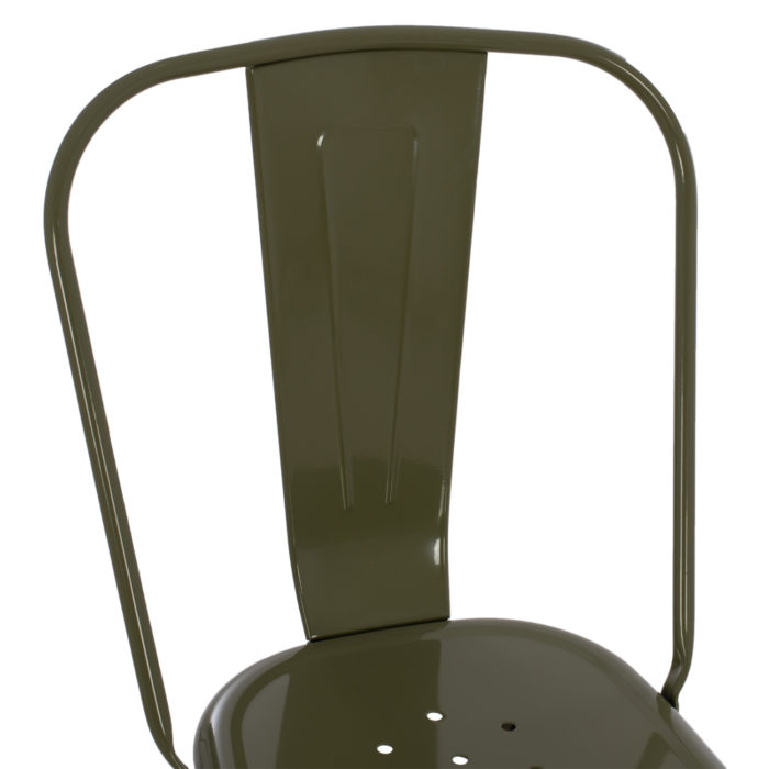 ΚΑΡΕΚΛΑ ΜΕΤΑΛΛΙΚΗ MELITA-PRO HM8641.43 ΣΕ DARK OLIVE GREEN 43x50x82Υεκ.-7