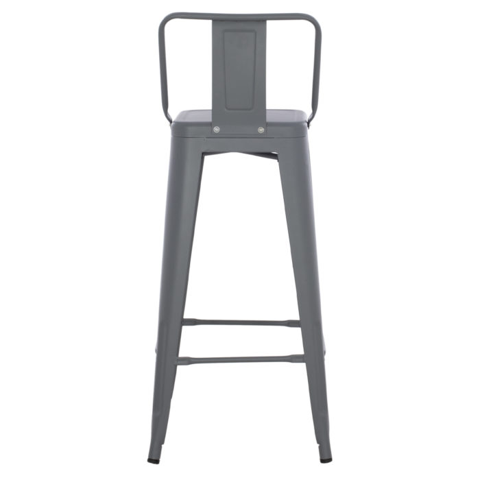 ΣΚΑΜΠΟ BAR ME ΠΛΑΤΗ ΜΕΤΑΛΛΙΚΟ MELITA-PRO HM8643.50 ΓΚΡΙ 42x42x100Υεκ.-6
