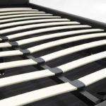 Κρεβάτι Roi pakoworld 160x200 PU μαύρο ματ + αποθηκευτικό χώρο-4