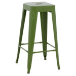 ΣΚΑΜΠΟ ΜΠΑΡ ΜΕΤΑΛΛΙΚΟ MELITA-PRO HM8642.53 ΣΕ LIGHT OLIVE GREEN 43x43x78Υεκ.-4
